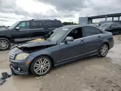 Salvage cars for sale at West Palm Beach, FL auction: 2008 Mercedes-Benz C300