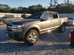 Ford salvage cars for sale: 2018 Ford F150 Supercrew