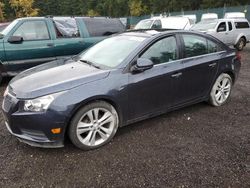 Chevrolet salvage cars for sale: 2016 Chevrolet Cruze Limited LTZ