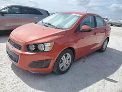 Salvage cars for sale from Copart Arcadia, FL: 2013 Chevrolet Sonic LT