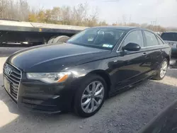 Salvage cars for sale at Leroy, NY auction: 2017 Audi A6 Premium Plus