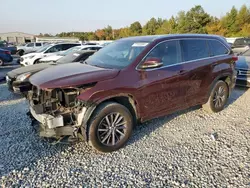 Toyota Vehiculos salvage en venta: 2017 Toyota Highlander SE