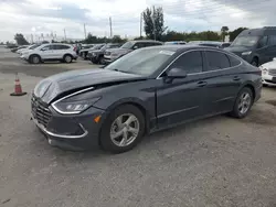 Salvage cars for sale at Miami, FL auction: 2021 Hyundai Sonata SE