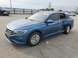 Volkswagen salvage cars for sale: 2019 Volkswagen Jetta S