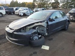 Salvage cars for sale at Denver, CO auction: 2024 Tesla Model 3