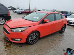 Salvage cars for sale at Indianapolis, IN auction: 2017 Ford Focus SEL