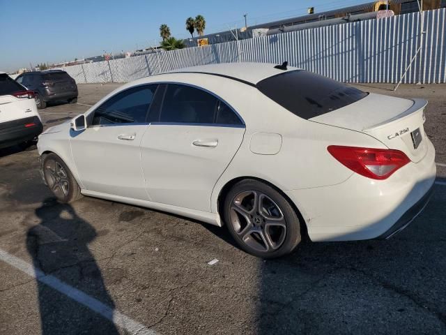 2018 Mercedes-Benz CLA 250