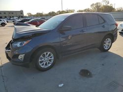 Salvage cars for sale at Wilmer, TX auction: 2018 Chevrolet Equinox LS