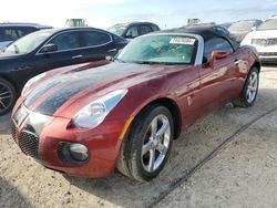 Salvage cars for sale at Arcadia, FL auction: 2009 Pontiac Solstice GXP