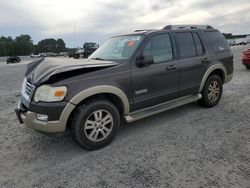 Salvage cars for sale at Lumberton, NC auction: 2006 Ford Explorer Eddie Bauer