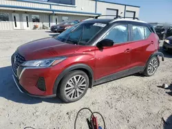 Salvage cars for sale at Earlington, KY auction: 2022 Nissan Kicks SV