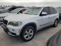 BMW salvage cars for sale: 2008 BMW X5 3.0I