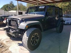 Jeep salvage cars for sale: 2016 Jeep Wrangler Unlimited Rubicon