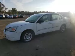 Chevrolet salvage cars for sale: 2007 Chevrolet Malibu LS