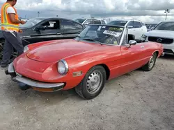 Alfa Romeo Vehiculos salvage en venta: 1973 Alfa Romeo Spider Veloce