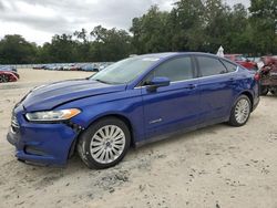 Salvage cars for sale from Copart Ocala, FL: 2016 Ford Fusion S Hybrid