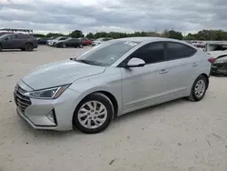 Salvage cars for sale from Copart San Antonio, TX: 2019 Hyundai Elantra SE