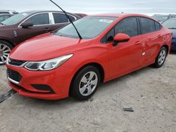 Salvage cars for sale at Riverview, FL auction: 2018 Chevrolet Cruze LS