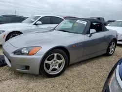 Salvage cars for sale from Copart Arcadia, FL: 2001 Honda S2000