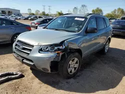 Salvage cars for sale from Copart Elgin, IL: 2009 Hyundai Santa FE GLS