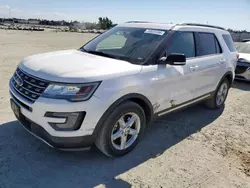 Salvage cars for sale at Antelope, CA auction: 2016 Ford Explorer XLT