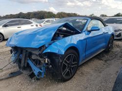 Salvage cars for sale at Grand Prairie, TX auction: 2022 Ford Mustang