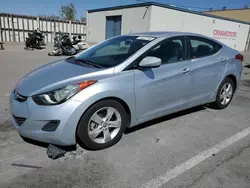 Salvage cars for sale at Anthony, TX auction: 2013 Hyundai Elantra GLS