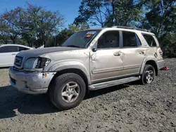 Toyota Sequoia Vehiculos salvage en venta: 2002 Toyota Sequoia SR5