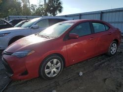 Salvage cars for sale from Copart Arcadia, FL: 2018 Toyota Corolla L