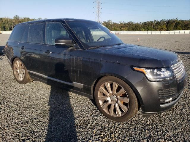 2016 Land Rover Range Rover Supercharged