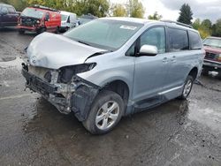 Salvage cars for sale at Portland, OR auction: 2014 Toyota Sienna LE