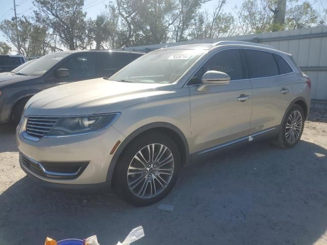 2017 Lincoln MKX Reserve