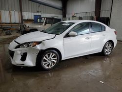 Salvage cars for sale at West Mifflin, PA auction: 2013 Mazda 3 I