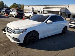 Mercedes-Benz salvage cars for sale: 2017 Mercedes-Benz C300