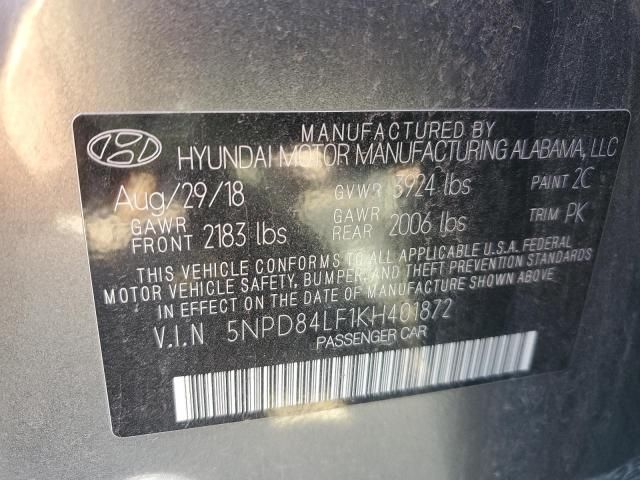 2019 Hyundai Elantra SEL