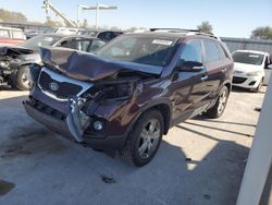 Salvage cars for sale at Kansas City, KS auction: 2013 KIA Sorento EX