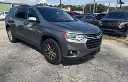 Chevrolet salvage cars for sale: 2018 Chevrolet Traverse LT