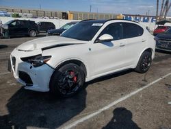 Salvage cars for sale at Van Nuys, CA auction: 2019 Alfa Romeo Stelvio Quadrifoglio