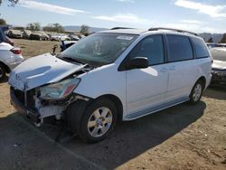 Salvage cars for sale at San Martin, CA auction: 2005 Toyota Sienna CE