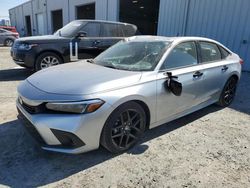 Salvage cars for sale at Jacksonville, FL auction: 2024 Honda Civic Sport