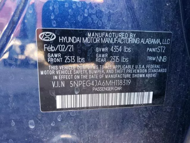 2021 Hyundai Sonata SE