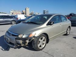 Salvage cars for sale at New Orleans, LA auction: 2007 Honda Civic EX