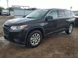 Chevrolet salvage cars for sale: 2020 Chevrolet Traverse LS