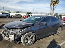 Salvage cars for sale at Van Nuys, CA auction: 2018 Honda Civic LX