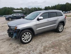 Jeep salvage cars for sale: 2017 Jeep Grand Cherokee Limited