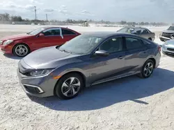 Salvage cars for sale from Copart Arcadia, FL: 2019 Honda Civic LX