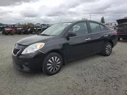 Nissan salvage cars for sale: 2012 Nissan Versa S