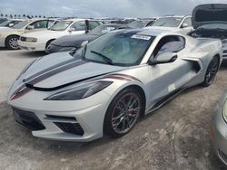 Salvage cars for sale at Arcadia, FL auction: 2024 Chevrolet Corvette Stingray 2LT