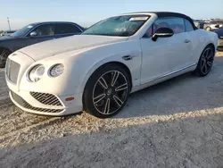 2017 Bentley Continental GT V8 S en venta en Arcadia, FL