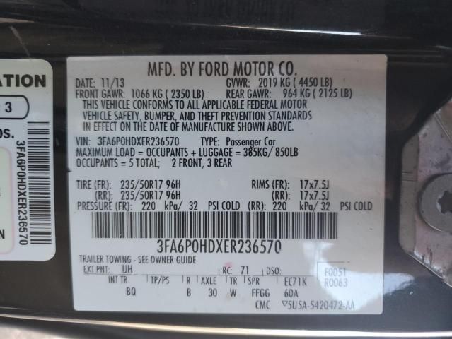 2014 Ford Fusion SE